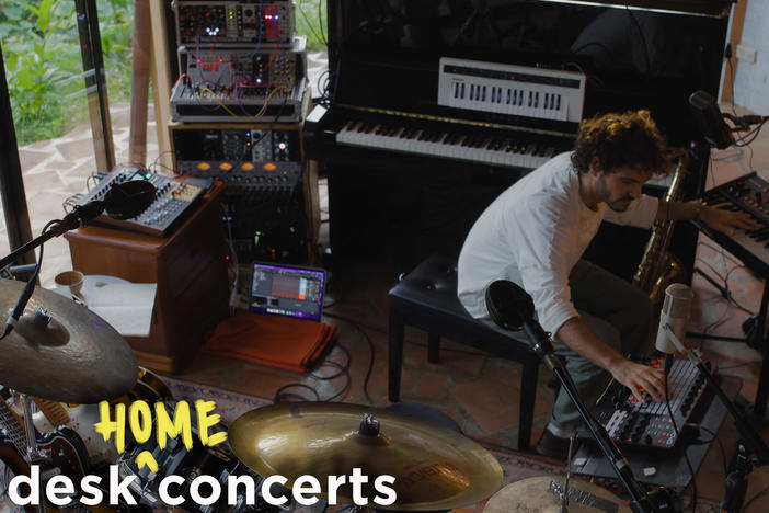 FKJ performs a Tiny Desk (home) concert.