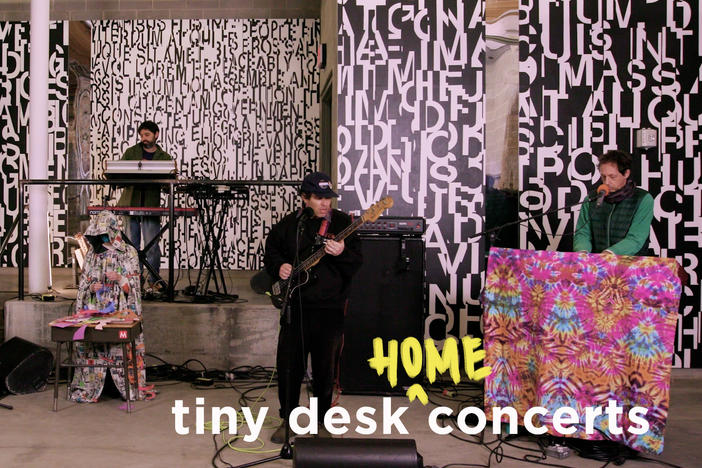 Animal Collective performs a Tiny Desk (home) concert.