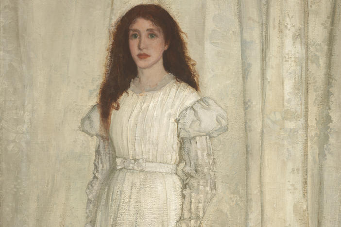 James McNeill Whistler's  Symphony in White, No. 1: The White Girl, 1861–1863