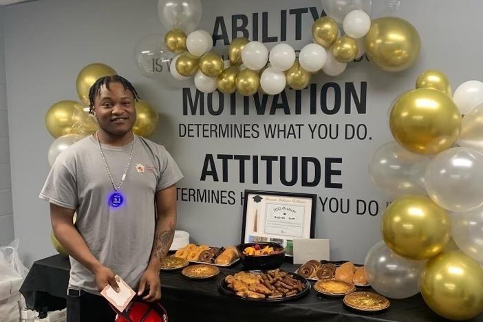 Quinton Scott celebrated his graduation just a few months ago.