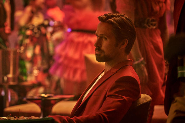 Ryan Gosling as Six in<em> The Gray Man. </em>