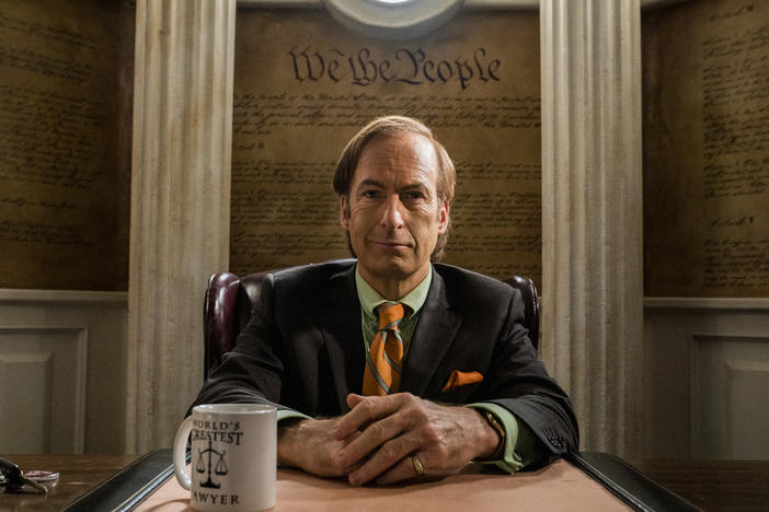 You know who would support you in your efforts to catch up however you can? This guy, Saul Goodman (Bob Odenkirk) — the former Jimmy McGill — of <em>Better Call Saul</em>.