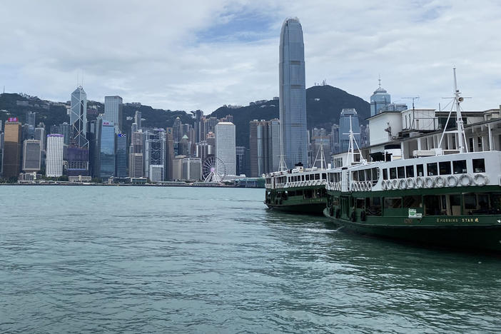 Hong Kong's Star Ferry shuttles passengers back and forth across Victoria Harbor. This spring, the Star Ferry reported a loss of about $9 million since the middle of 2019. Ridership has plummeted.