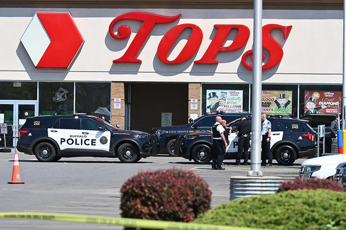 A Washington state man has been arrested after allegedly calling a Buffalo, N.Y., grocery store and threatening to kill the Black people inside. This nearby Tops Grocery store in Buffalo was the scene of a deadly mass shooting in May.