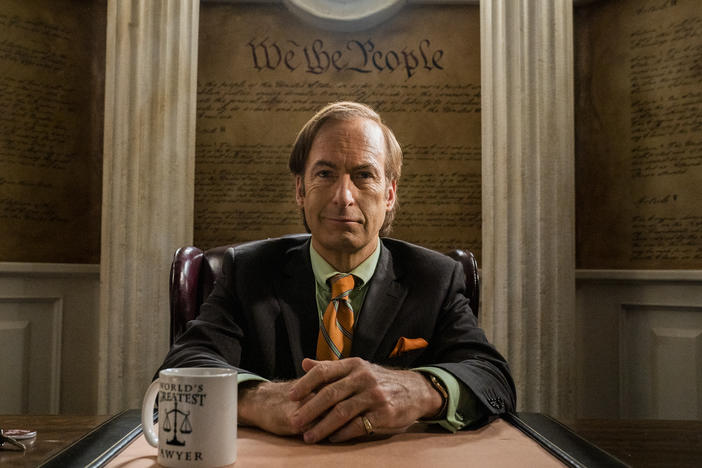 Bob Odenkirk plays lawyer Saul Goodman on the <em>Breaking Bad</em> prequel/spin-off, <em>Better Call Saul.</em>