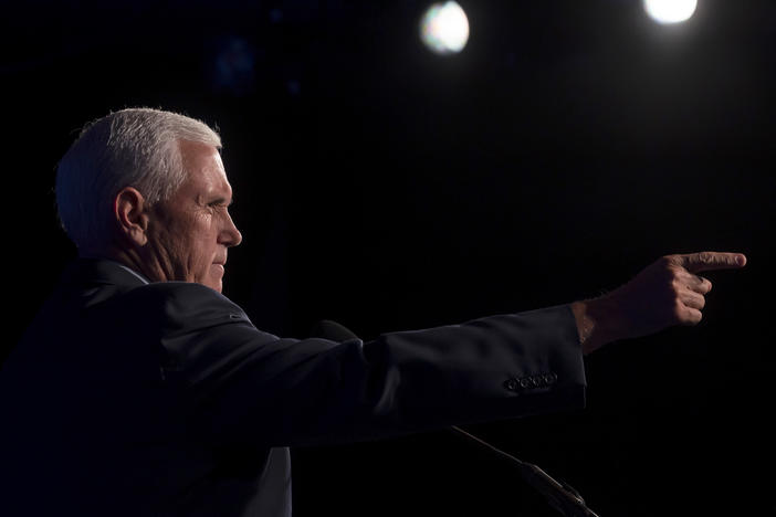 Former Vice President Pence addressed the Young Americas Foundation Student Conference on Tuesday, outlining a conservative "freedom agenda."
