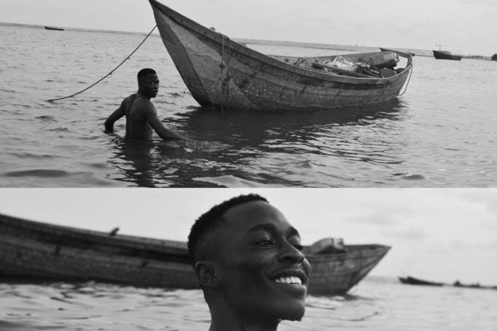 <em>Untitled</em>, 2021. Self-portrait of Adeolu Osibodu.