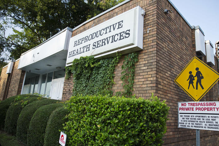 Reproductive Health Services is shown in Montgomery, Ala., in 2014. At the time, it was the only abortion clinic in the state capital.