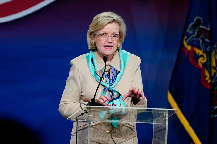 Attorney Cleta Mitchell is a senior legal fellow with the nonprofit Conservative Partnership Institute in Washington, D.C. The group has hosted "Election Integrity" summits in key states around the country, which have featured speakers from the Republican National Committee.