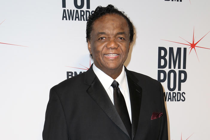 Songwriter Lamont Dozier in 2013. He co-wrote songs that helped define the Motown sound. He died Monday at 81.