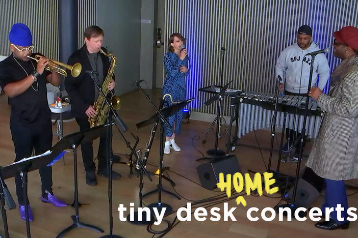 SFJAZZ Collective performs a Tiny Desk (home) concert.