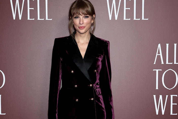 Taylor Swift attends the "All Too Well" New York premiere on Nov. 12, 2021. Swift responded to a copyright lawsuit about her 2014 hit "Shake It Off" this week.
