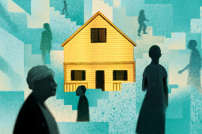 A new poll finds white adults are more than twice as likely as others to get sizable financial help from parents or grandparents. By contrast, Black adults are more likely to give money to elders.
