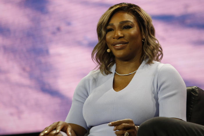 Serena Williams, professional tennis player and businesswoman, speaks during the Bitcoin 2022 Conference at the Miami Beach Convention Center in April in Florida.