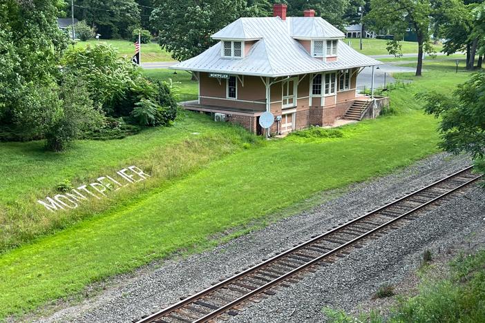 The Montpelier Station railroad depot was built in 1910. The U.S. Postal Service has closed the small Virginia post office over concerns about its location inside the depot, which also serves as a museum about racial segregation.