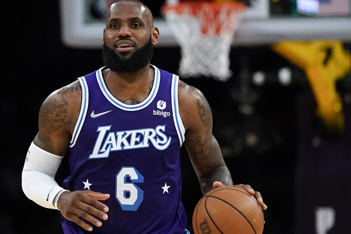 LeBron James' two-year, $97.1 million contract extension with the Los Angeles Lakers makes him the highest-paid player in NBA history.
