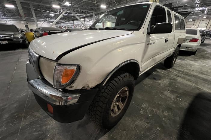 My 1999 Toyota Tacoma was stolen, crashed, and stripped for parts.