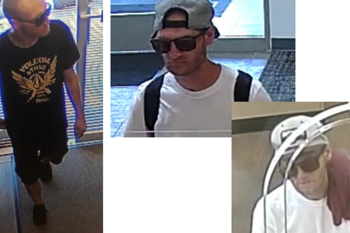 The FBI and local law enforcement are looking for a suspect who has robbed at least three banks in the Denver Metro Area. He has been nicknamed the "Empty Promises Bandit."