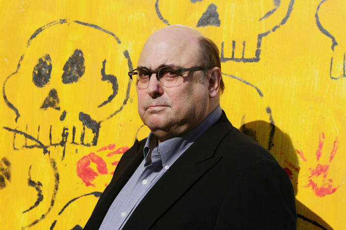 Author Peter Straub at St. Paul's School in London, when he was collaborating with the Aurora Orchestra for their touring show "Thriller" in 2011.