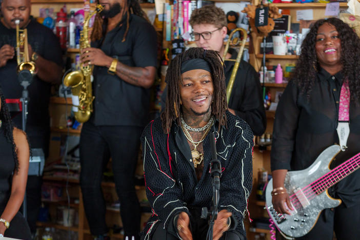 JID performs a Tiny Desk concert.