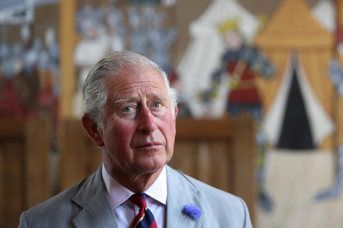 King Charles III has a history of wading into politics. Above, Charles, then the Prince of Wales, visits Tretower Court on July 5, 2018 in Crickhowell, Wales.