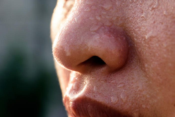 There's nothing stinky about the salty sweat dripping from your face after a run. It's just your body throwing off otherwise dangerous heat.