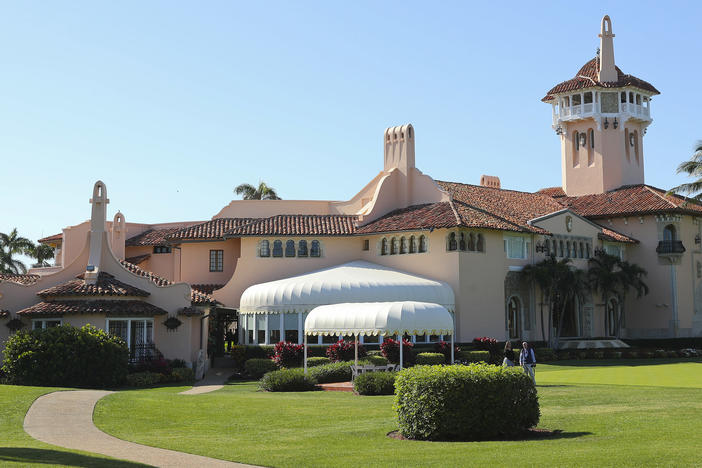 President Donald Trump's Mar-a-Lago estate, pictured in Palm Beach, Fla., in 2018.