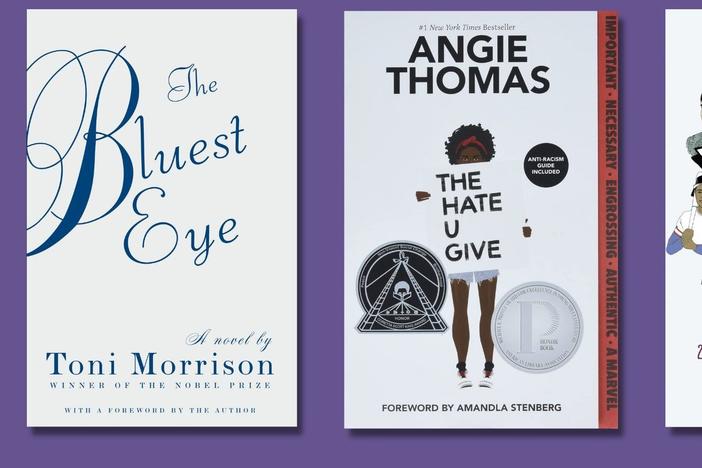 <em>The Bluest Eye, The Hate U Give</em> and <em>Queer, There and Everywhere</em> are among the books that have faced bans around the country.