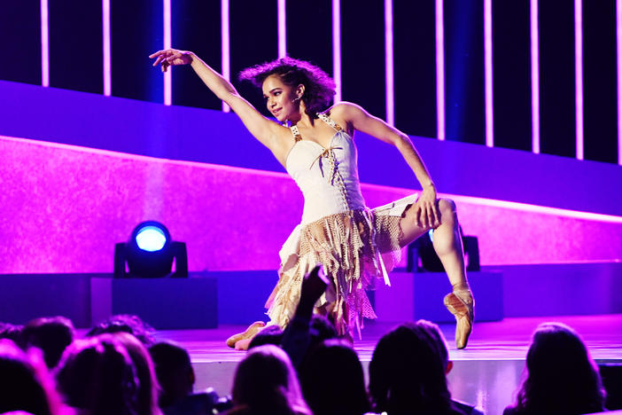 Misty Copeland performs onstage during the 62nd Annual GRAMMY Awards.
