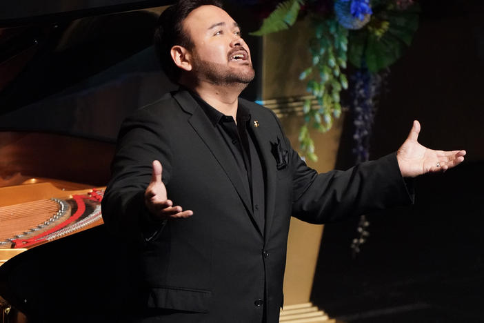 Mexican tenor Javier Camarena's recital at the LA Opera.