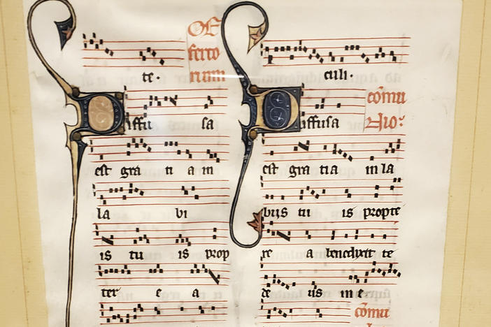 Will Sideri bought a 700-year-old manuscript that was used in the Beauvais Cathedral in France for $75 at an estate sale in Waterville, Maine. An expert on manuscripts said the document could be worth as much as $10,000.
