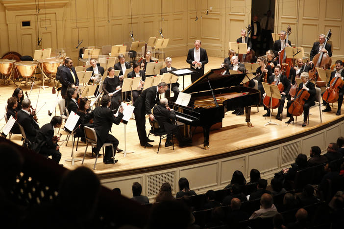 The Boston Symphony Orchestra in 2016.