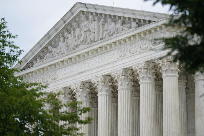 The U.S. Supreme Court building in Washington.