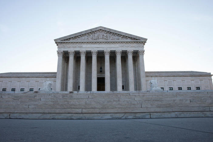 The U.S. Supreme Court heard arguments in a case involving the Voting Rights Act.