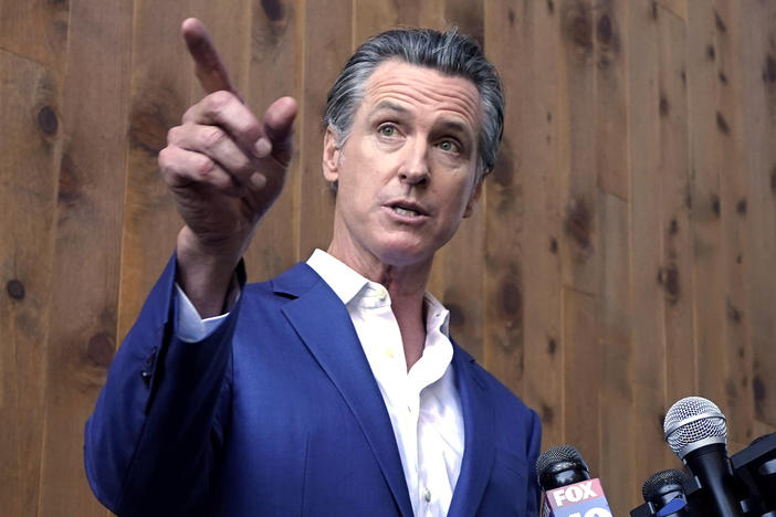 California Gov. Gavin Newsom said on Friday that he will call a special session of the state Legislature on Dec. 5, to pass a new tax on oil companies in response to high gas prices.