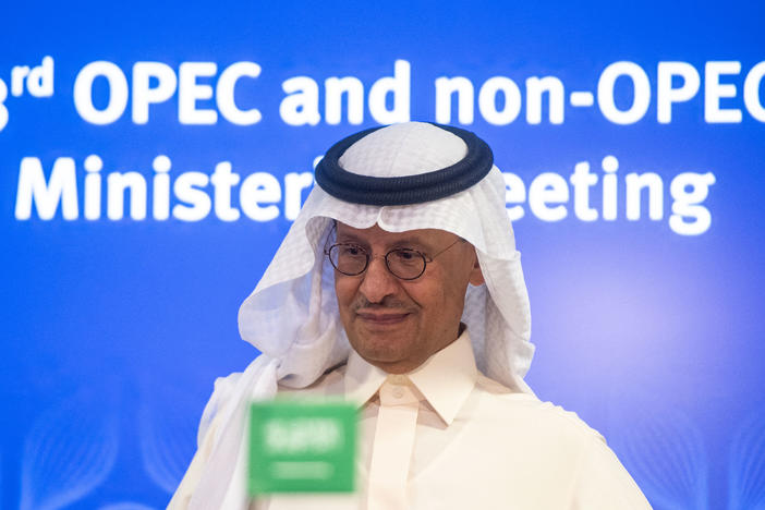 Saudi Arabia's minister of energy, Abdulaziz bin Salman, at the OPEC and non-OPEC meeting on Oct. 5.