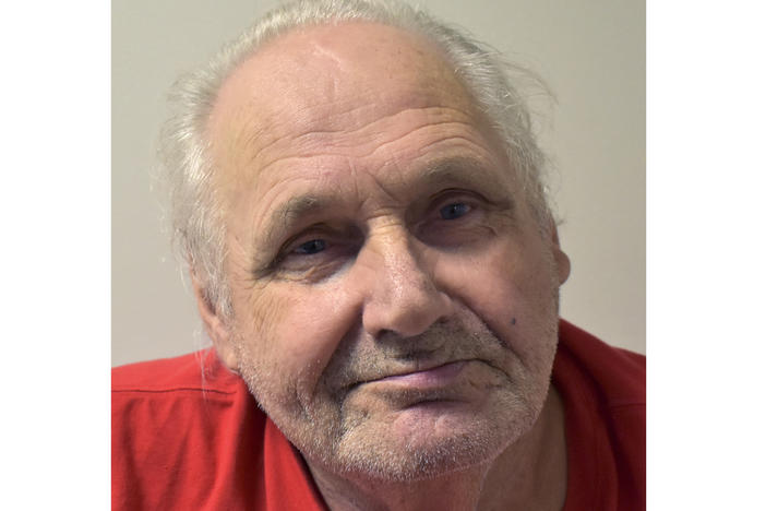 Michael Anthony Louise, 79, is shown in a booking photo following his arrest on Thursday in Syracuse, N.Y. Louise faces second-degree murder charges in the 1989 deaths of a Vermont couple.