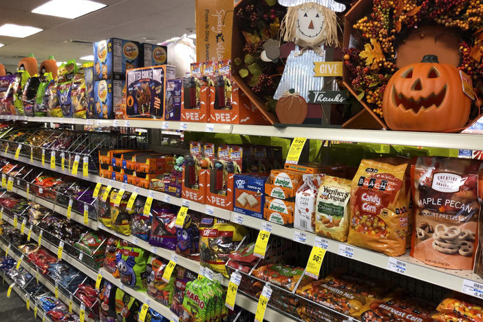 Halloween candy — and sweets of all kinds — are much more expensive now than they were last year.