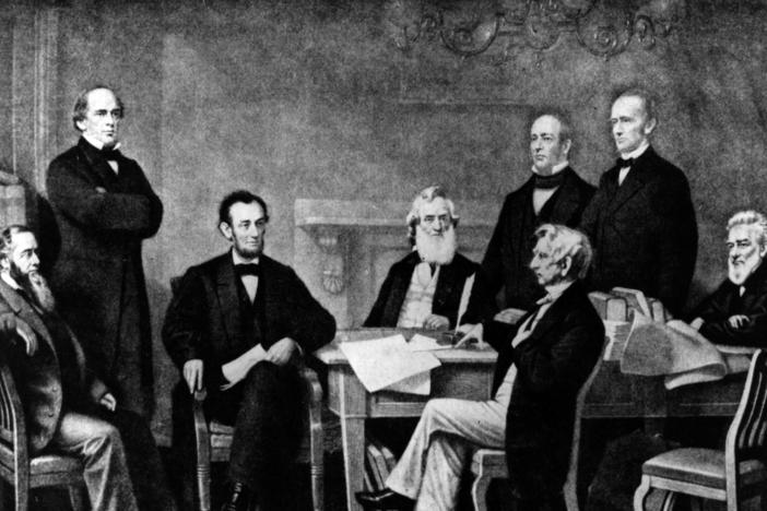 Abraham Lincoln signed the preliminary Emancipation Proclamation in September 1862. He issued the formal Emancipation Proclamation the following January. Lincoln was under tremendous pressure to withdraw emancipation as a precondition for peace talks with the Confederacy.