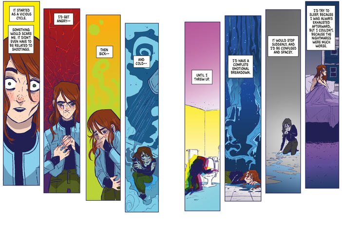 In her debut graphic novel, <em>Numb To This</em>, Kindra Neely shares the mental toll that surviving a mass shooting left her.
