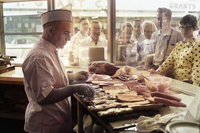 At its heart, the story of the Cuban sandwich is about immigration. This image shows Cuban sandwiches being made in Ybor City, Tampa, Florida in 1966.