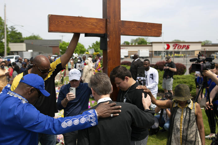 N.Y. Gov. Kathy Hochul and Buffalo Mayor Byron Brown announced the creation of a commission tasked with planning and overseeing construction of a memorial in East Buffalo.