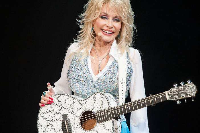 Singer Dolly Parton Performs at Agua Caliente Casino on January 24, 2014 in Rancho Mirage, California.