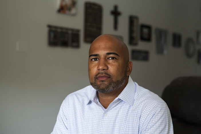 James Whitfield, former principal at Colleyville Heritage High School in Colleyville, Texas, in a photo taken at his home in Hurst, Texas, last year.