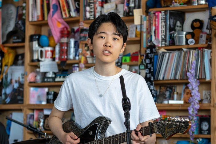 NoSo performs a Tiny Desk concert.