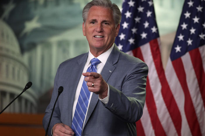 If Republicans take control of the House, Rep. Kevin McCarthy of California would be the likely next speaker.