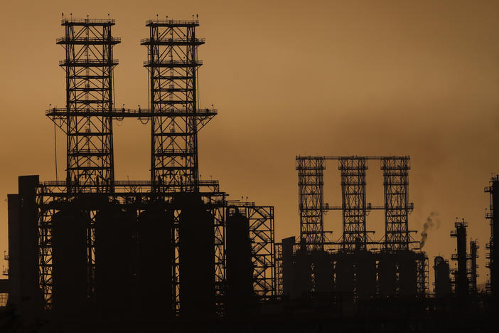 The José Antonio Anzoátegui industrial park for crude oil and petrochemicals in Anzoátegui state, Venezuela, on March 17.