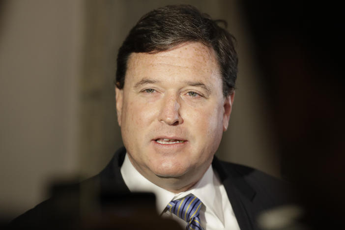 Indiana Attorney General Todd Rokita, pictured here in 2016, is facing a lawsuit from Dr. Caitlin Bernard, an abortion provider seeking to stop him from issuing subpoenas for her patients' records.