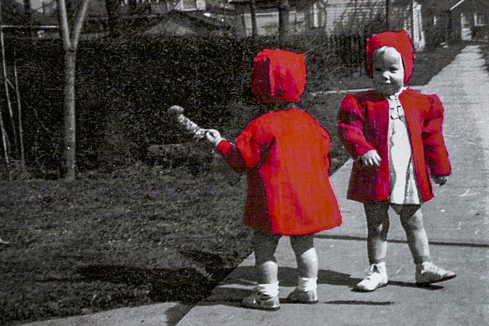 Red knitted caps were a grandmother's way of saying, "I love you."