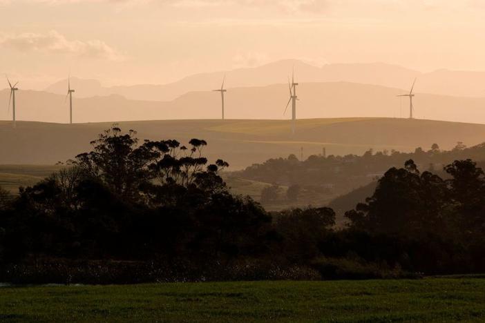 At this year's U.N. climate conference, a major focus is boosting investment in developing countries. Experts say renewable energy projects like this wind farm in South Africa can be attractive to private investors.